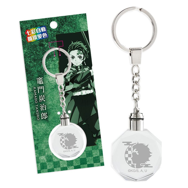Muse Demon Slayer Kimetsu no Yaiba Crystal Craving Keychain with LED light