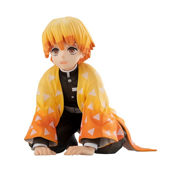 Megahouse Demon Slayer Kimetsu no Yaiba G.E.M Series Palm Size Zenitsu ( with gift - illustration card )