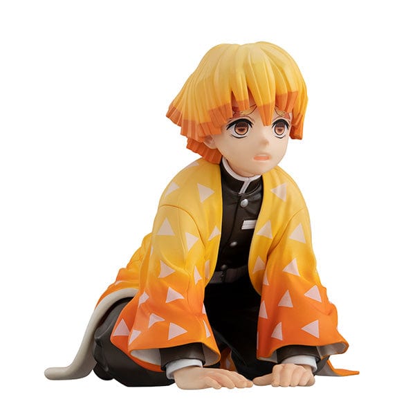 Megahouse Demon Slayer Kimetsu no Yaiba G.E.M Series Palm Size Zenitsu ( with gift - illustration card )