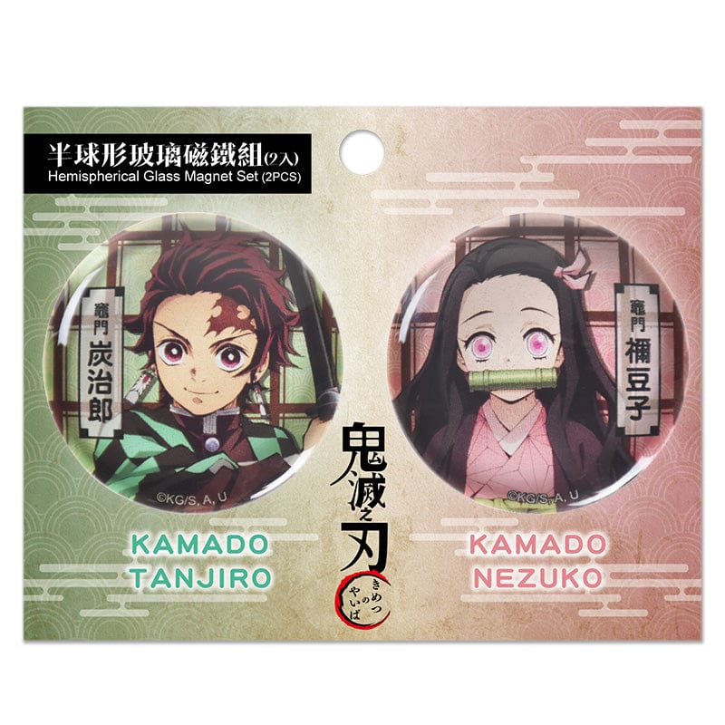 Muse Demon Slayer: Kimetsu no Yaiba Hemispherical Glass Magnet Set