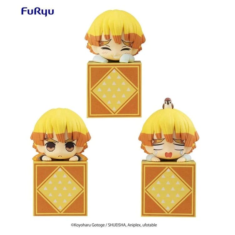 FURYU Corporation Demon Slayer Kimetsu no Yaiba Hikkake Figure Agatsuma Zenitsu 1 SET