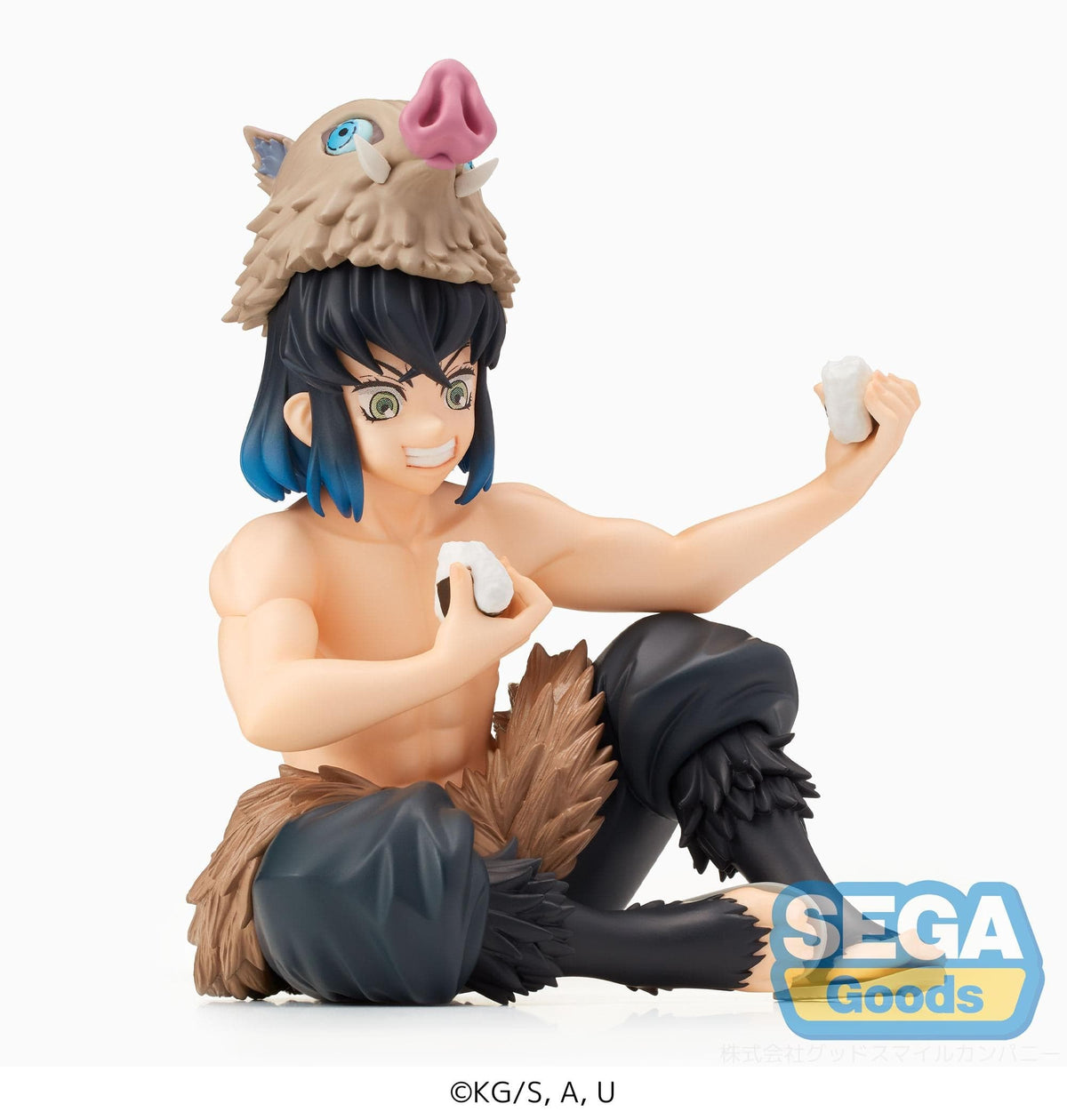 SEGA Demon Slayer : Kimetsu no Yaiba Inosuke Hashibira PM Perching Figure