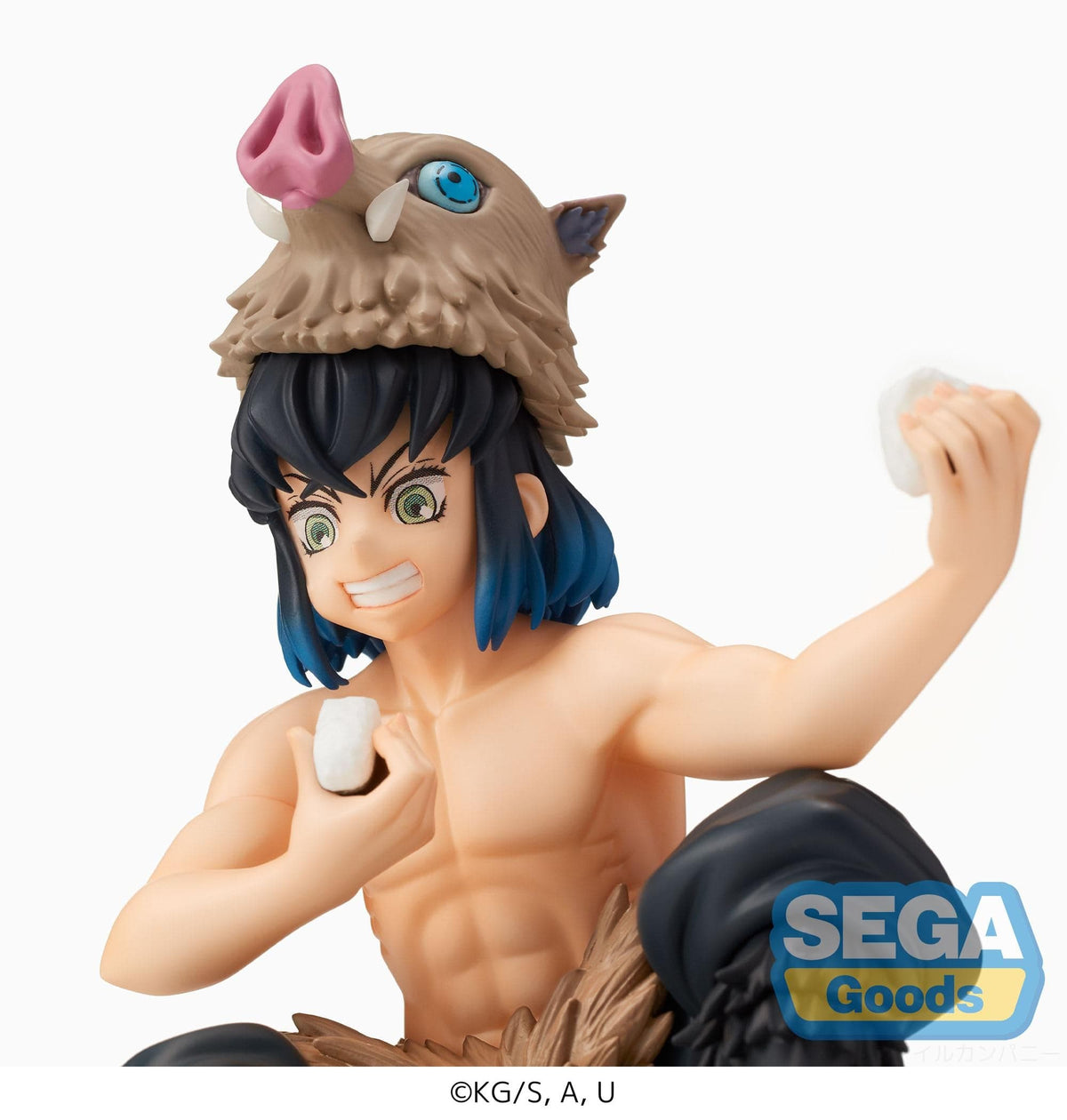 SEGA Demon Slayer : Kimetsu no Yaiba Inosuke Hashibira PM Perching Figure