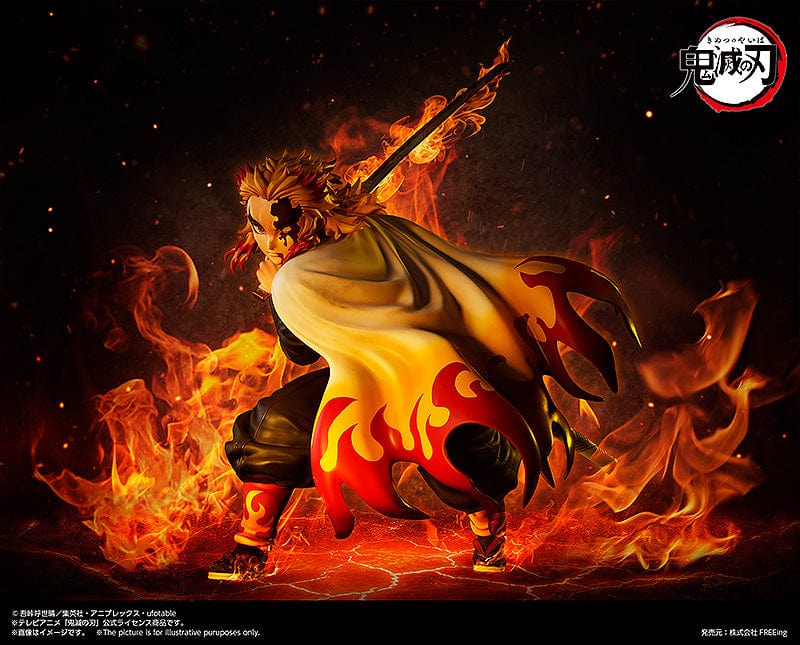 FREEing Demon Slayer : Kimetsu no Yaiba Kyojuro Rengoku 1/4th Scale Figure