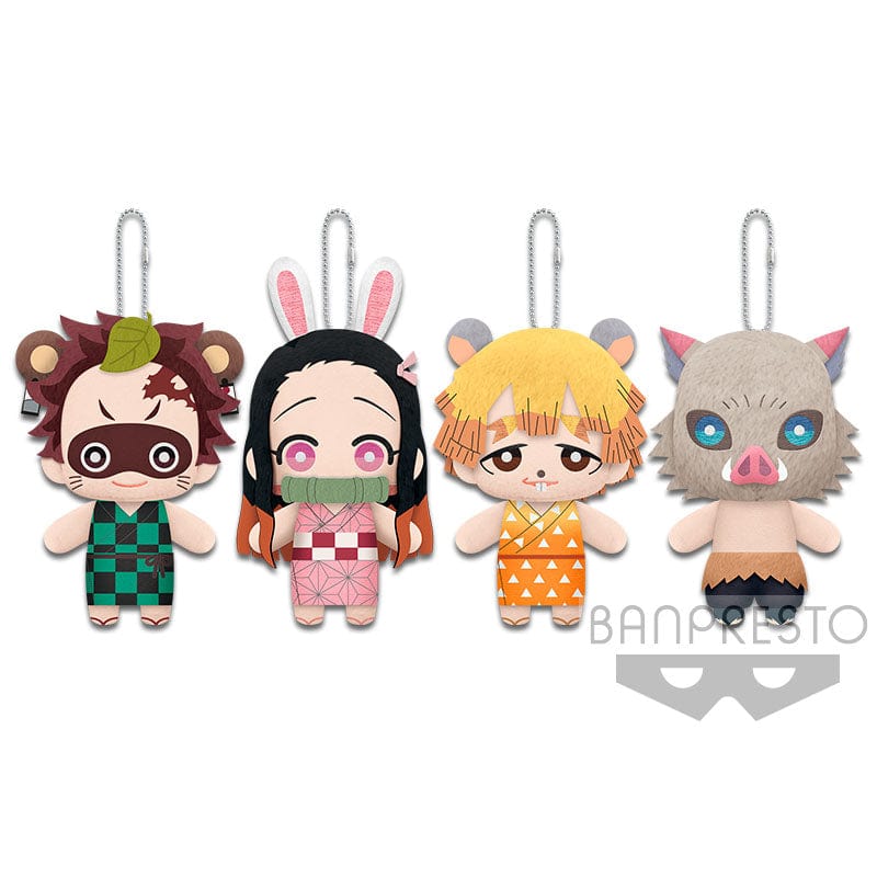 Banpresto DEMON SLAYER KIMETSU NO YAIBA MASCOT PLUSH INOSUKE HAPPY DREAM