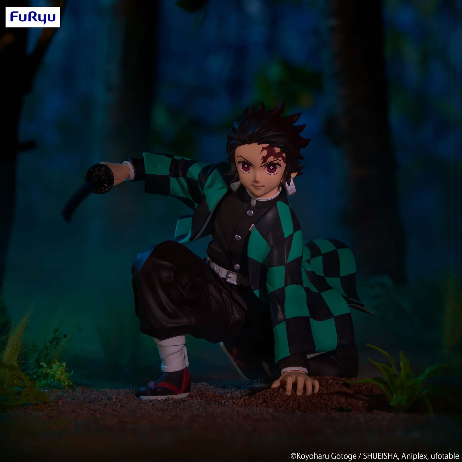 FURYU Corporation Demon Slayer : Kimetsu no Yaiba Noodle Stopper Figure Kamado Tanjiro