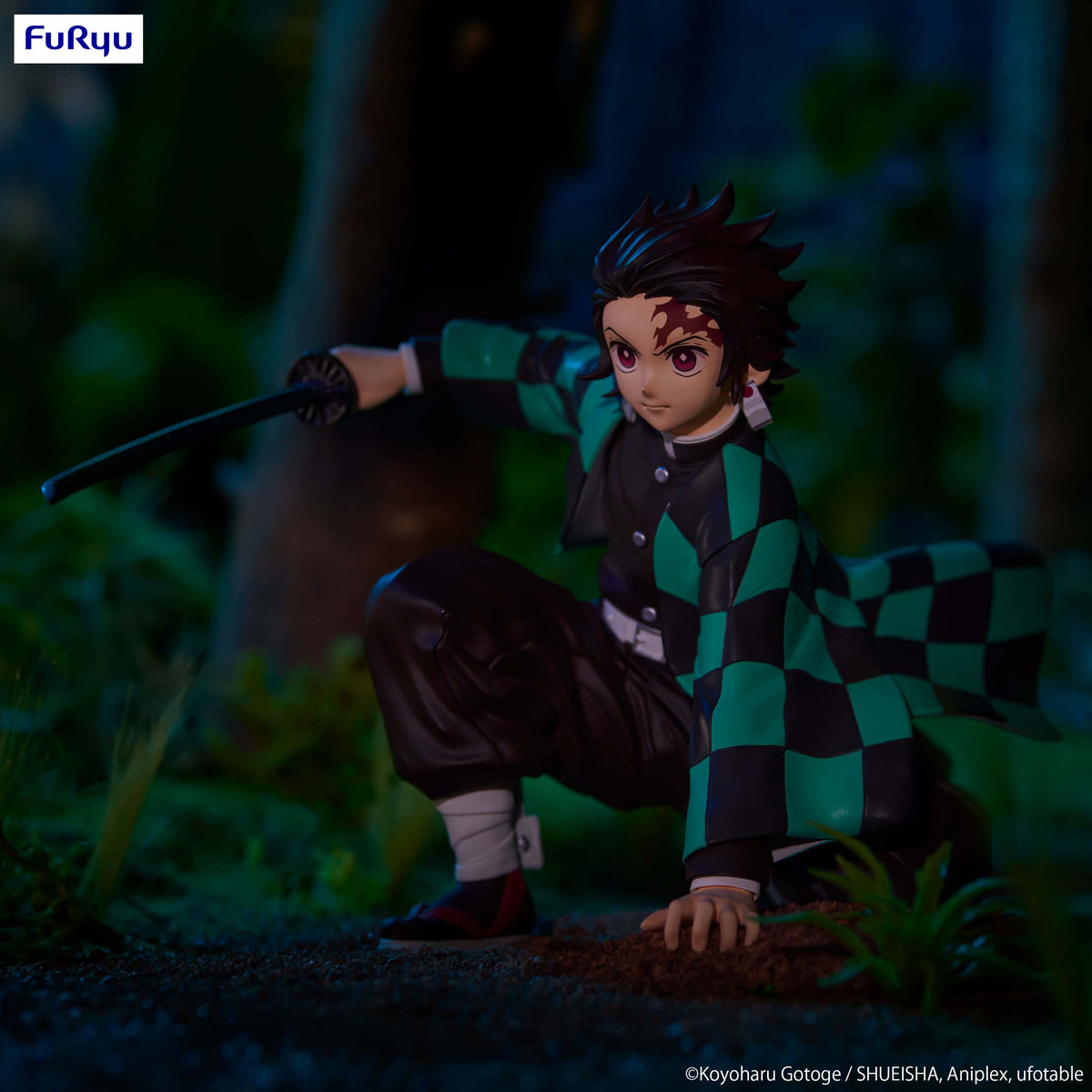 FURYU Corporation Demon Slayer : Kimetsu no Yaiba Noodle Stopper Figure Kamado Tanjiro