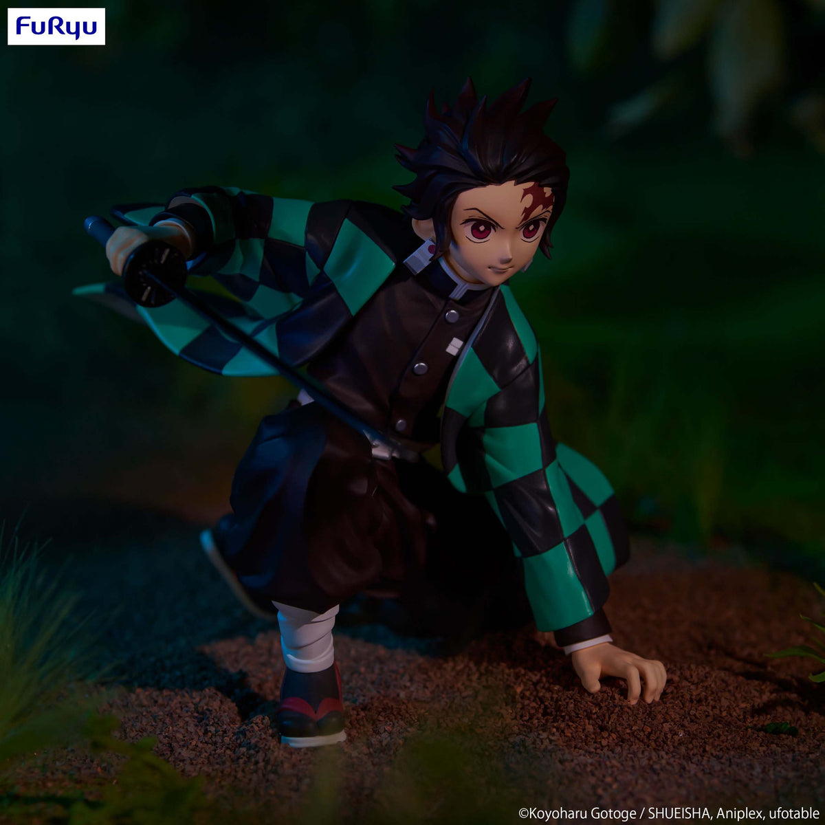 FURYU Corporation Demon Slayer : Kimetsu no Yaiba Noodle Stopper Figure Kamado Tanjiro
