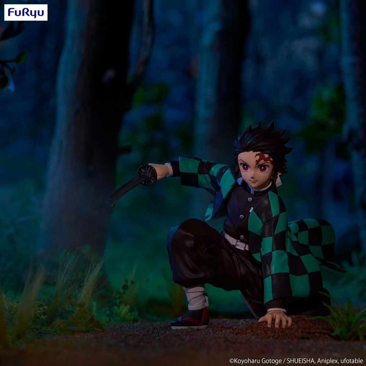FURYU Corporation Demon Slayer : Kimetsu no Yaiba Noodle Stopper Figure Kamado Tanjiro