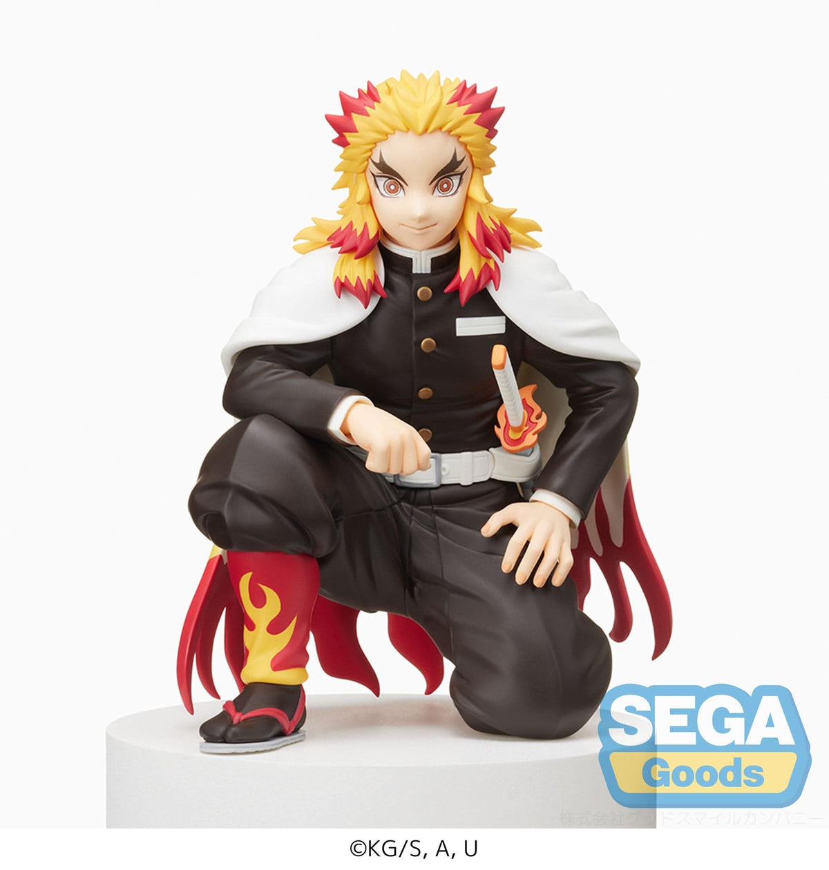 SEGA Demon Slayer : Kimetsu no Yaiba PM Perching Figure Kyojuro Rengoku Hashira Meeting (rerun)