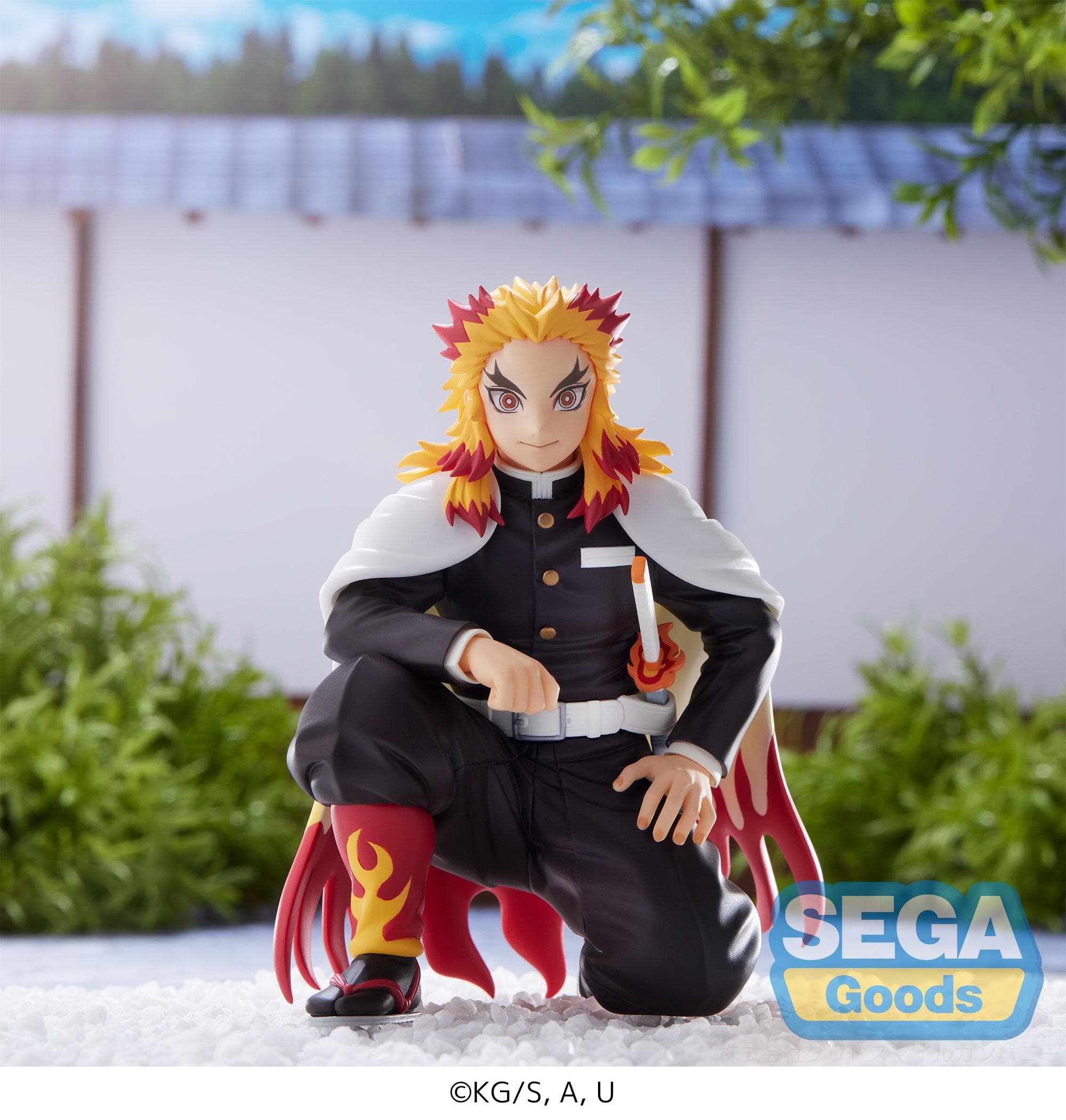 SEGA Demon Slayer Kimetsu no Yaiba PM Perching Figure Kyojuro Rengoku Hashira Meeting