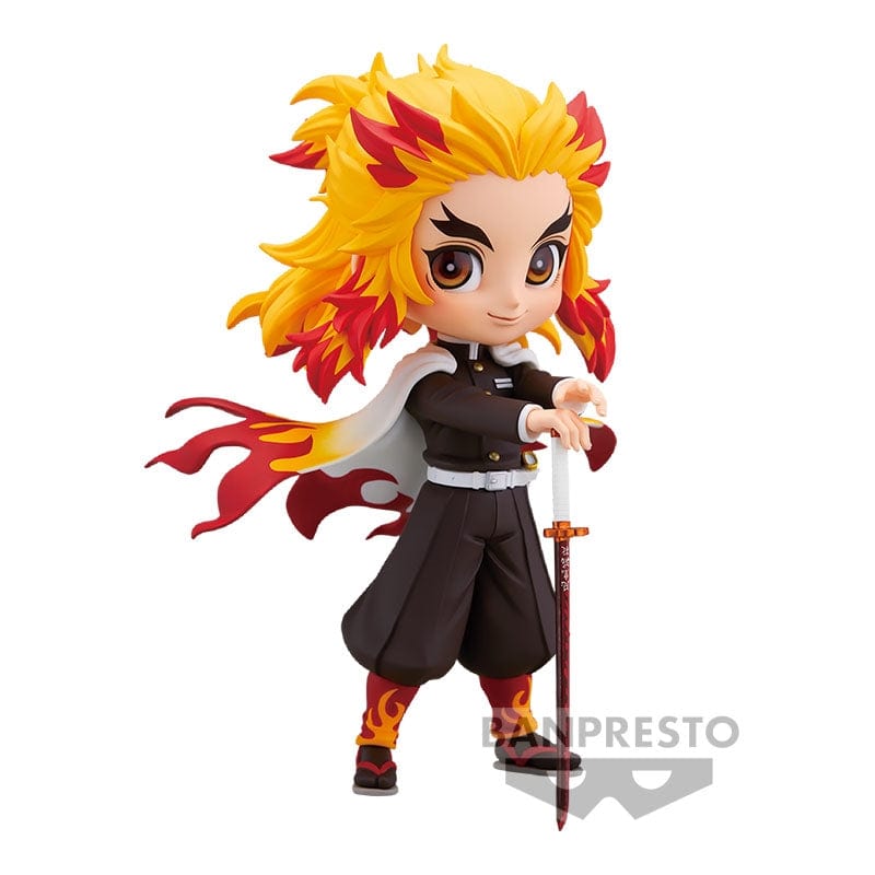 Banpresto DEMON SLAYER KIMETSU NO YAIBA Q POSKET KYOJURO RENGOKU ( VER A )