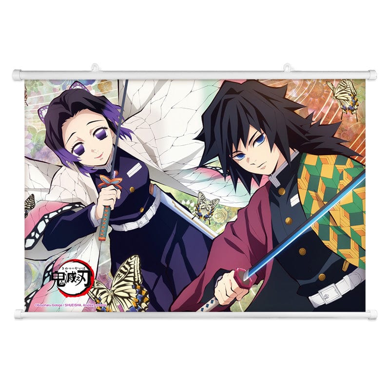  Demon Slayer Kimetsu no Yaiba Anime Fabric Wall Scroll