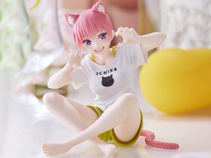 Taito Desktop Cute Figure Ichika Nakano ( Newley Written Cat Roomwear Ver )