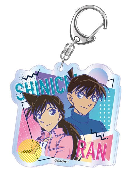 Twincre DETECTIVE CONAN AURORA ACRYLIC KEYCHAIN - SHINICHI &amp; RAN