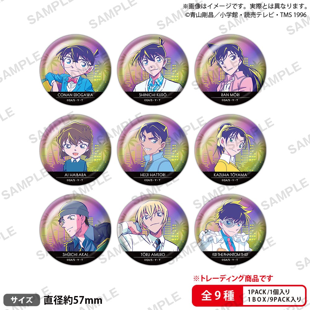 Bushiroad Creative DETECTIVE CONAN TRADING HOLOGRAM BADGE