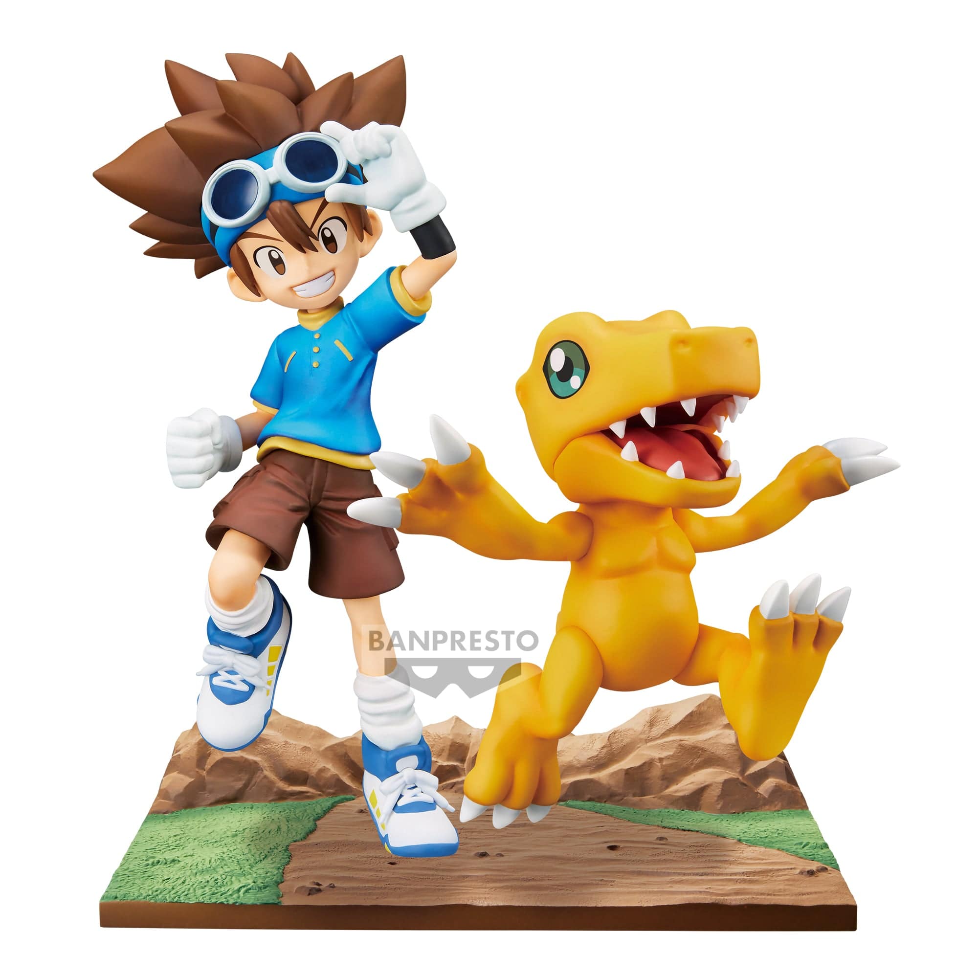 Banpresto DIGIMON ADVENTURE DXF ADVENTURE ARCHIVES TAICHI ＆ AGUMON