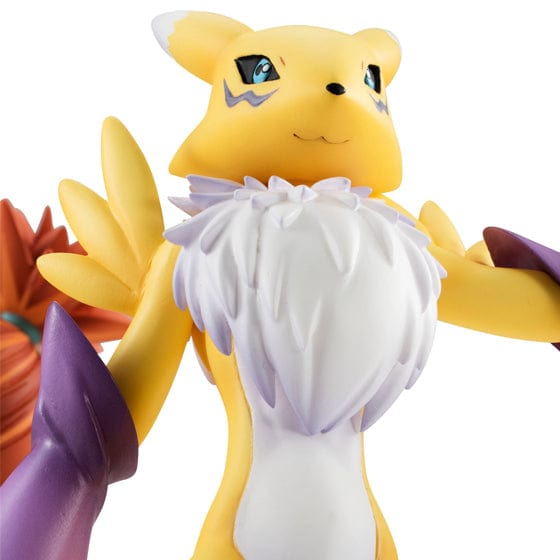 Rare Japanese outlet Digimon Tamers Renamon Kumitate Figure