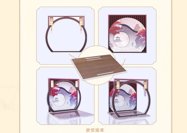 QING CANG 擎苍 Diorama Study Room - Snow SET