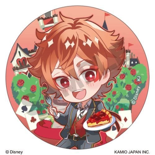 Kamio Japan Disney Twisted Wonderland Badge Vol 1