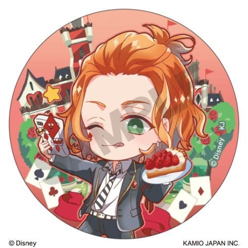 Kamio Japan Disney Twisted Wonderland Badge Vol 1