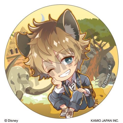 Kamio Japan Disney Twisted Wonderland Badge Vol 1