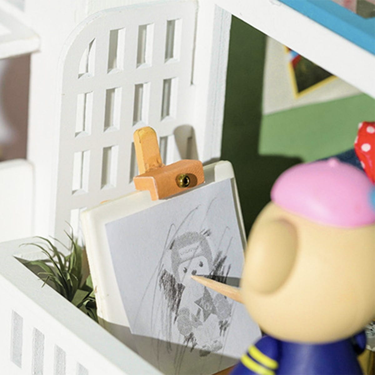 Rolife DIY MINIATURE HOUSE : TEDDY THEME - Love on the Balcony