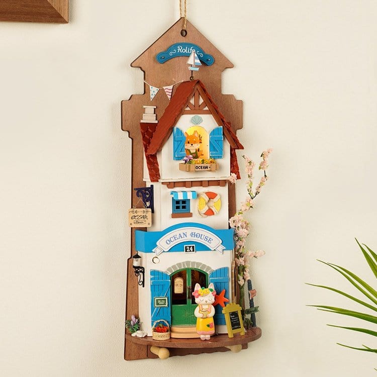 Rolife DIY Miniature House Wall Hanging Animal Stories series