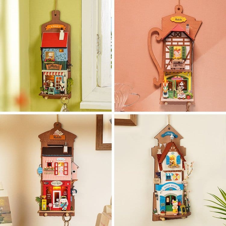 Rolife DIY Miniature House Wall Hanging Animal Stories series