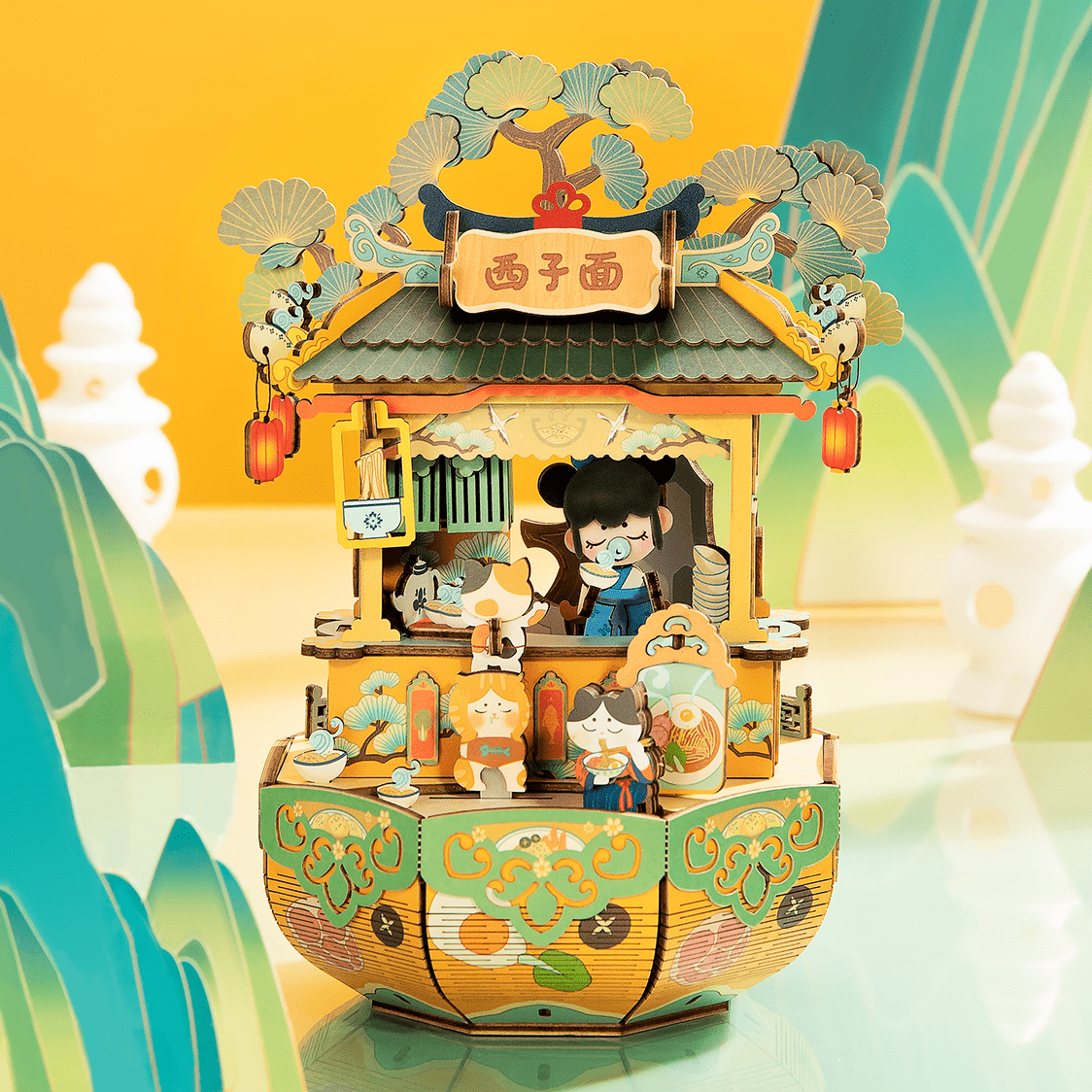 Music box discount miniature