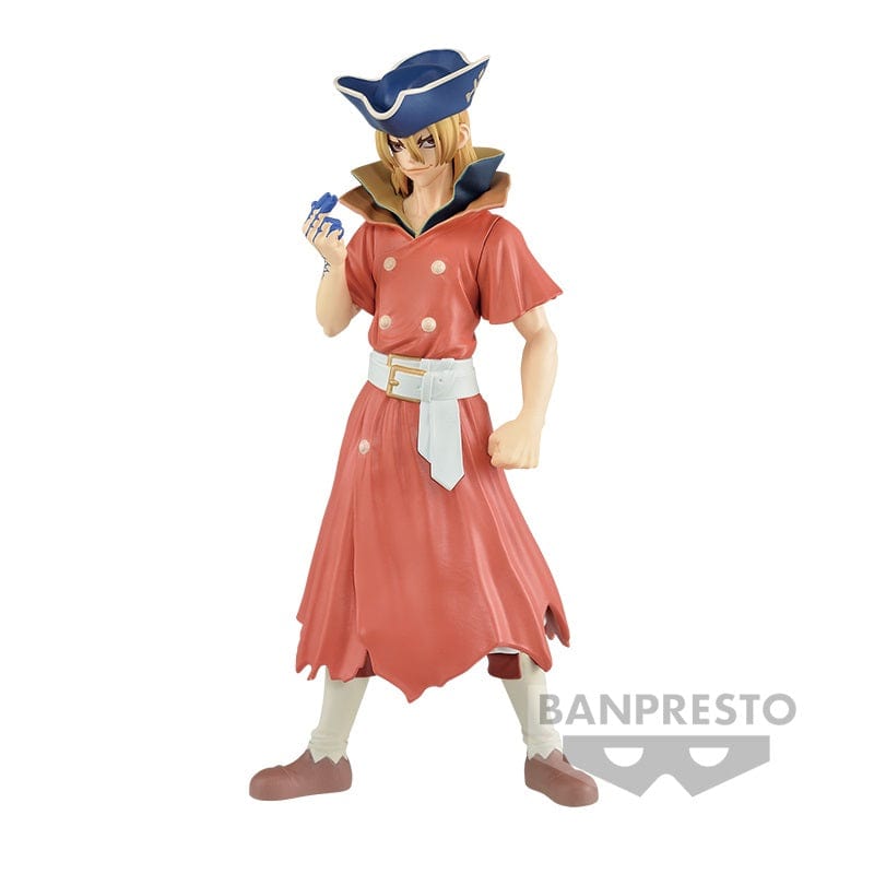 Banpresto DR STONE FIGURE OF STONE WORLD RYUSUI NANAMI & SENKU ISHIGAMI ( A : RYUSUI NANAMI )