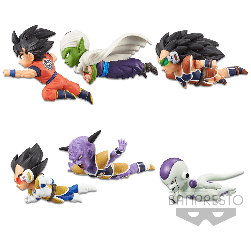 Banpresto DRAGON BALL Z - WORLD COLLECTABLE FIGURE - THE HISTORICAL CHARACTERS - VOL.1 (SET)