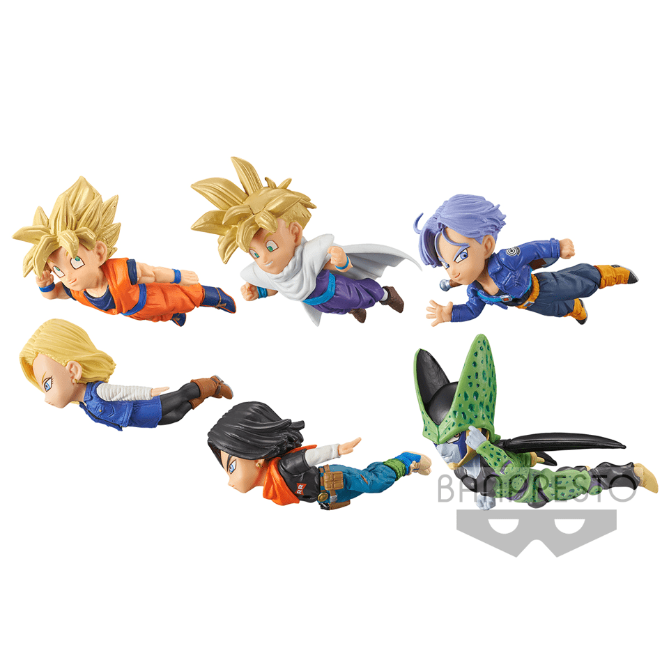 Banpresto DRAGON BALL Z WORLD COLLECTABLE FIGURE THE HISTORICAL CHARACTERS VOL. 2 (SET)