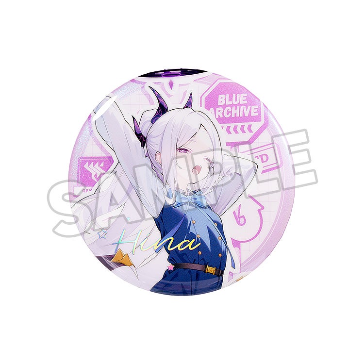 Blue Archive: Holiday Saunter 75mm Badge HINA