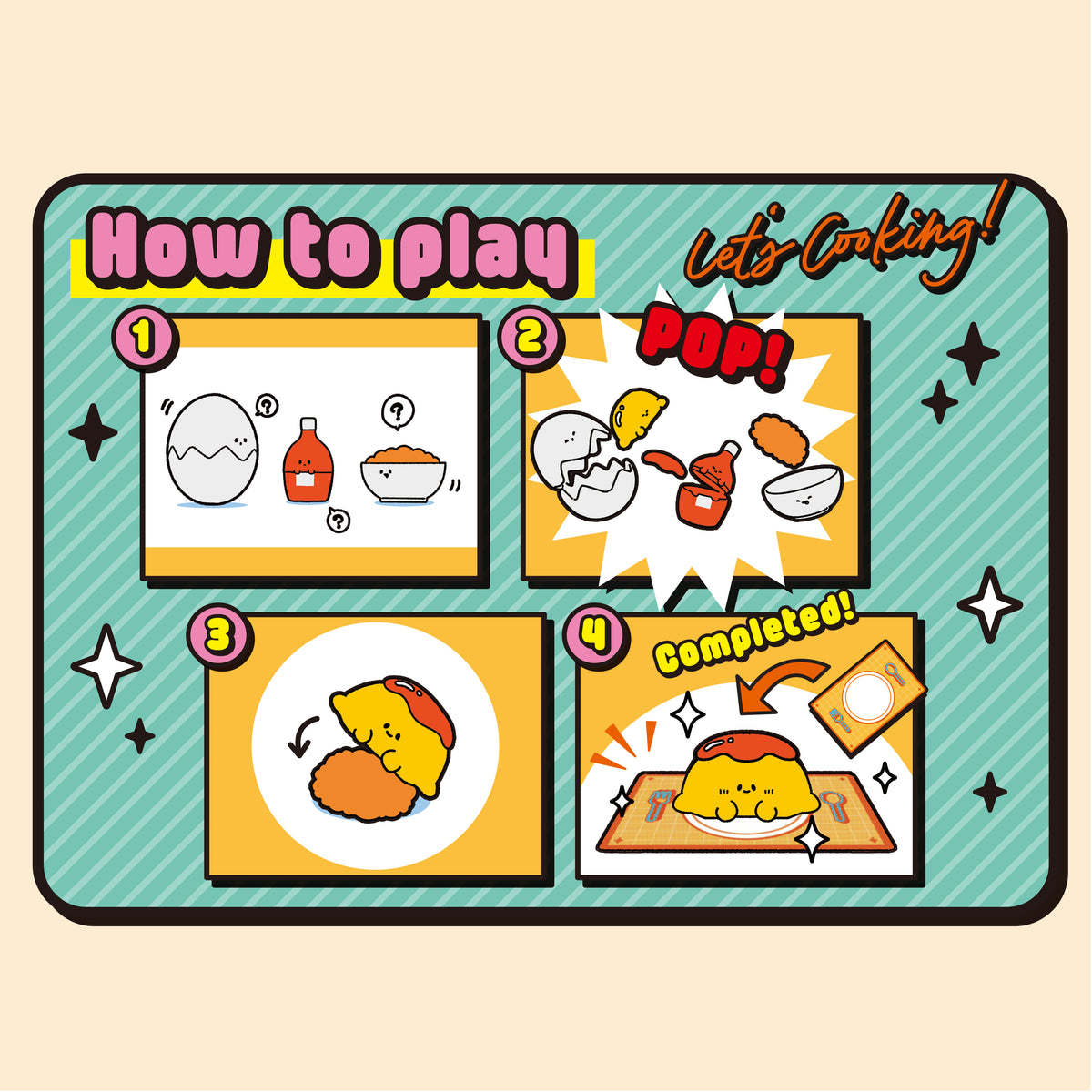 RECIPEEEZ SERIES Menu 01 (SET of 4pcs)