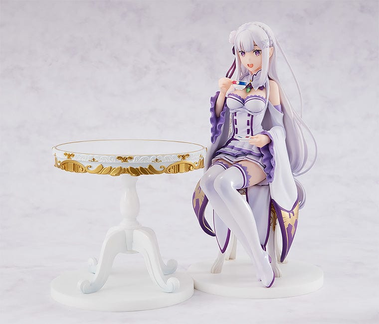 Kadokawa Emilia : Tea Party Ver. (rerun) 1/7th Scale Figure