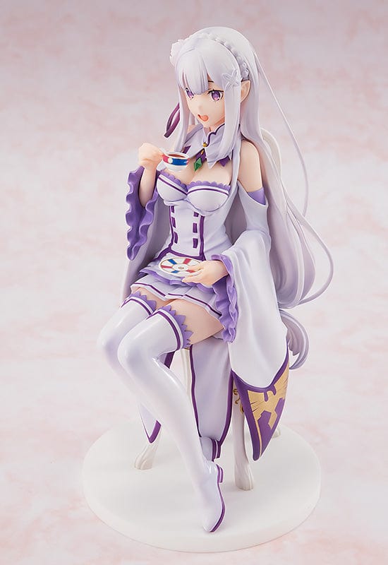 Kadokawa Emilia : Tea Party Ver. (rerun) 1/7th Scale Figure