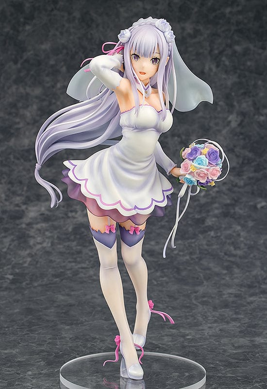 Phat! Emilia: Wedding Ver. 1/7th Scale Figure