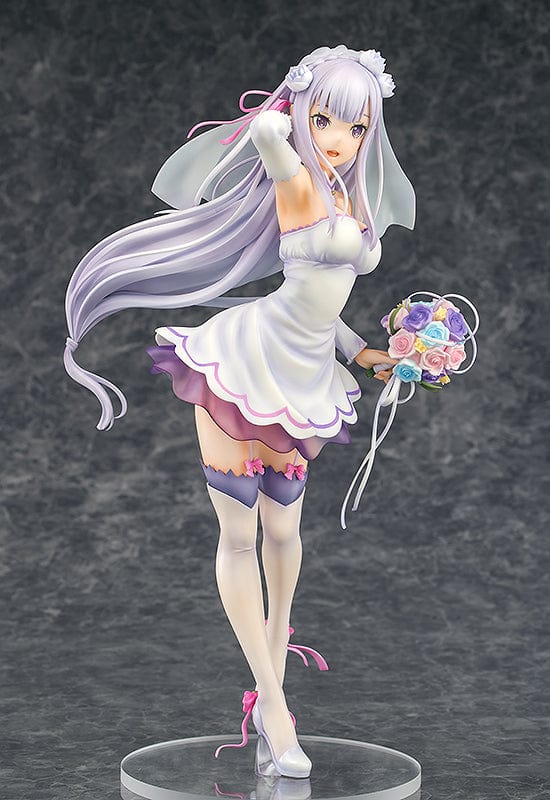Phat! Emilia: Wedding Ver. 1/7th Scale Figure