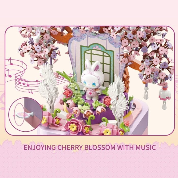 EMMA Secret Forest Music Box - Cherry Blossom Building