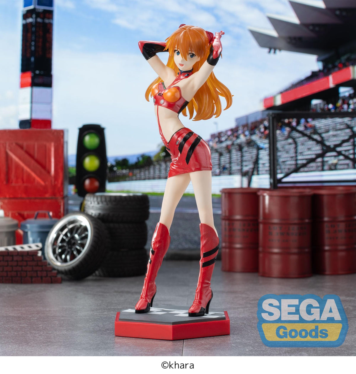 SEGA Evangelion Luminasta Racing Asuka Shikinami Langley - PIT WALK