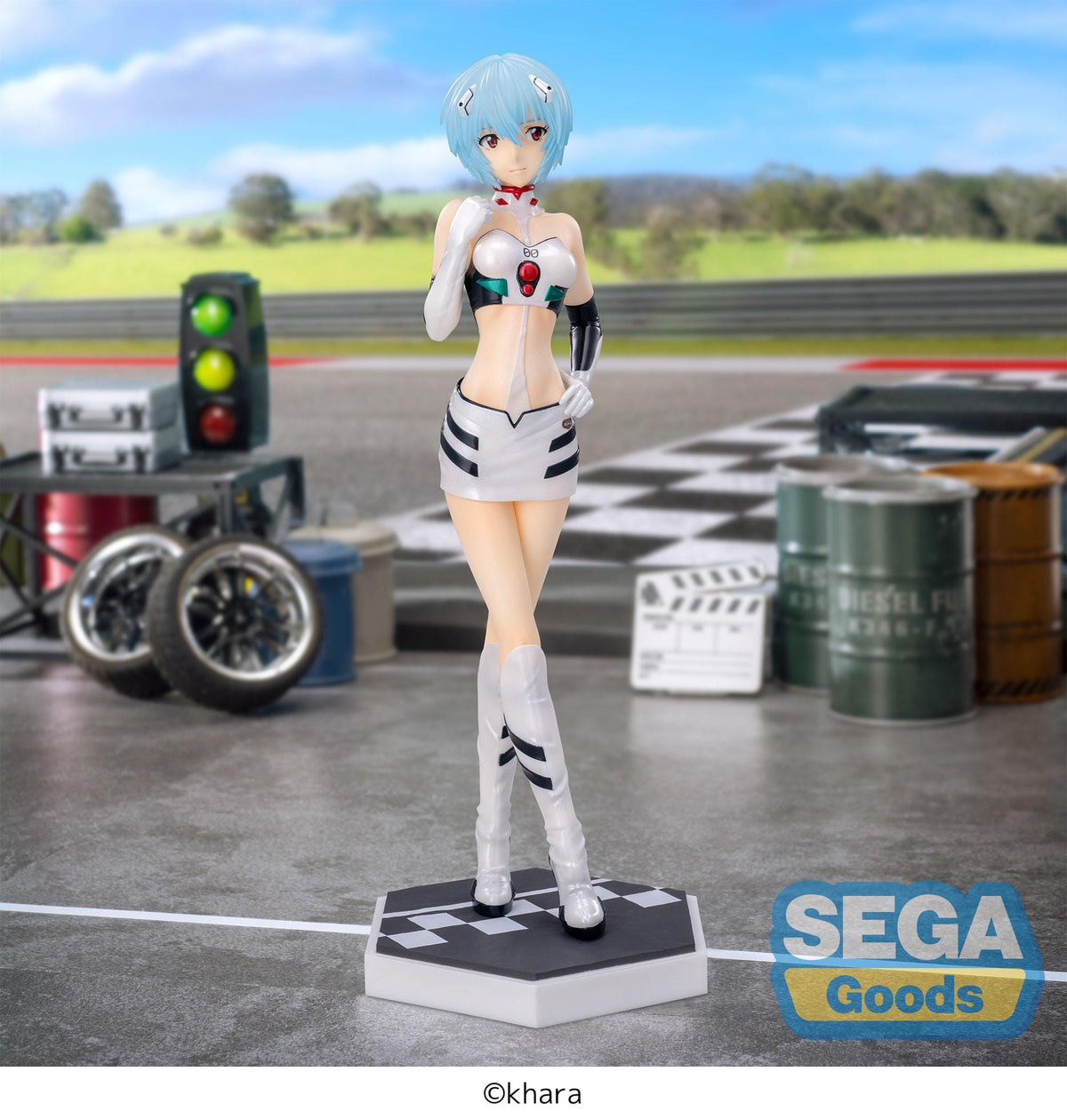 SEGA Evangelion Luminasta Racing Rei Ayanami - PIT WALK