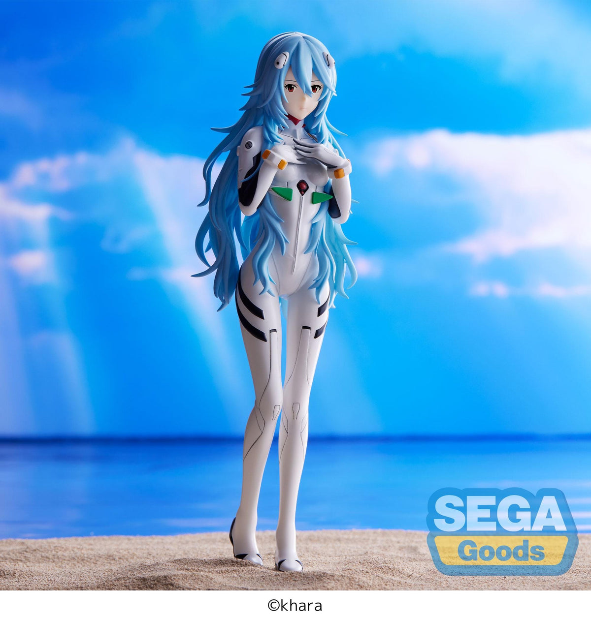 SEGA Evangelion SPM Figure Rei Ayanami Long Hair Ver (rerun)