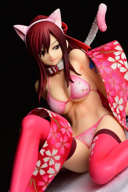 OrcaToys FAIRY TAIL Erza Scarlet Cherry Blossom Cat Gravure Style 1/6 Scale Figure