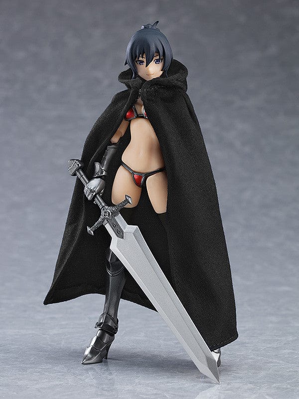 Max Factory figma Styles Simple Cape ( Black )
