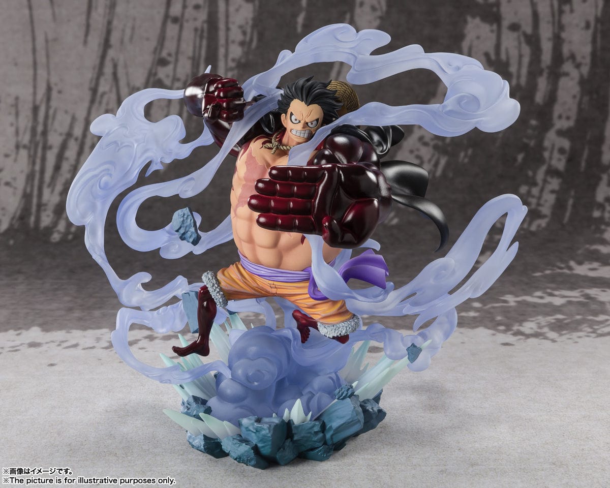 Bandai Figuarts ZERO Super Fierce Battle Monkey D. Luffy Gear 4 Captain 3 Onigashima Monster Battle