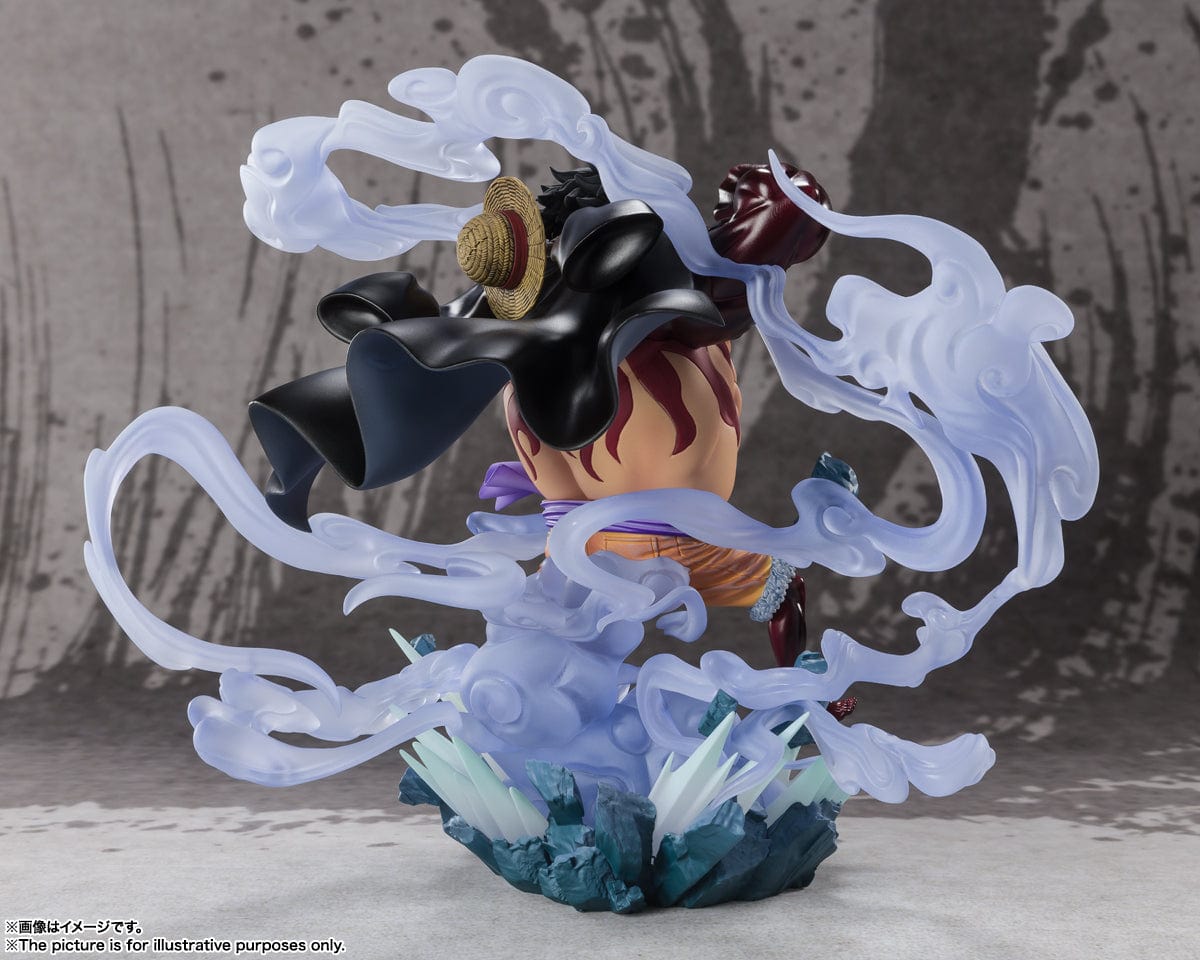 Bandai Figuarts ZERO Super Fierce Battle Monkey D. Luffy Gear 4 Captain 3 Onigashima Monster Battle