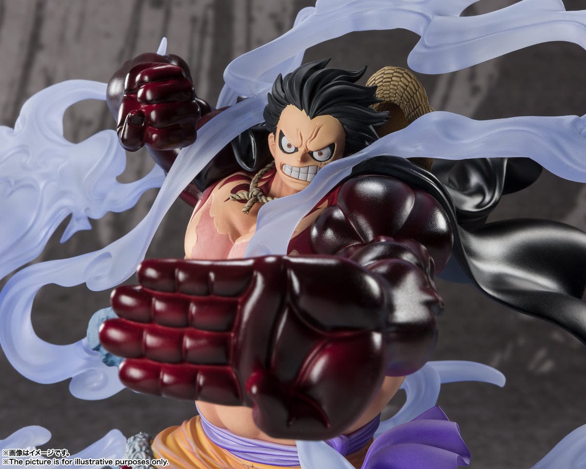 Bandai Figuarts ZERO Super Fierce Battle Monkey D. Luffy Gear 4 Captain 3 Onigashima Monster Battle