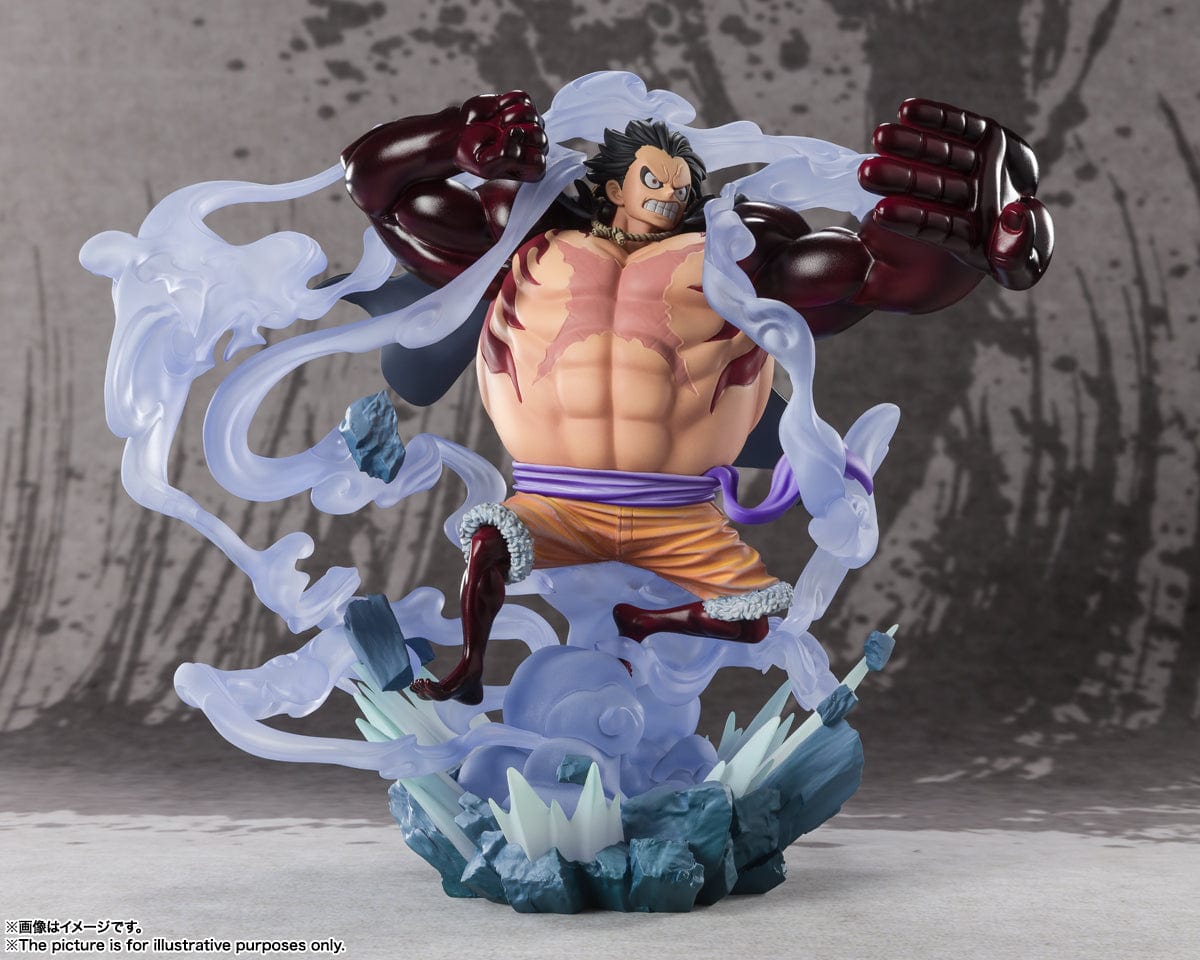 Bandai Figuarts ZERO Super Fierce Battle Monkey D. Luffy Gear 4 Captain 3 Onigashima Monster Battle