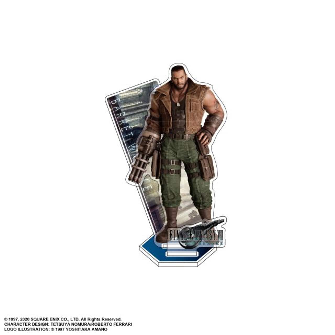 Square Enix FINAL FANTASY VII REMAKE Acrylic Stand Barret Wallace